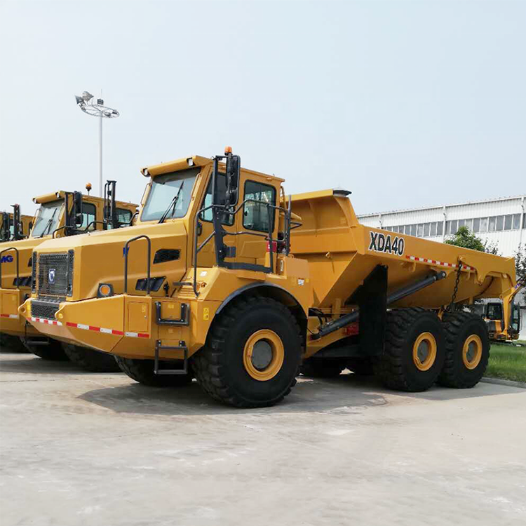 XCMG Official 40ton Minging Dump Truck XDA40 Articulated Dump Truck Price For Sale